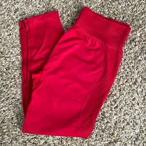 Fabletics Red Leggings